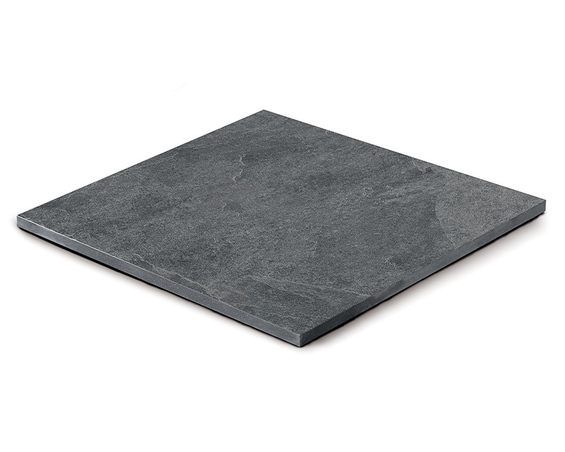 Stenplatta i granitkeramik skiffer antracit 60x60x2 cm